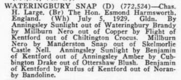 Wateringbury Snap