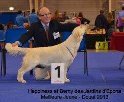 happiness at berny des jardins d'Epona