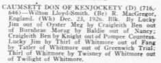 Caumsett Don Of Kenjockety
